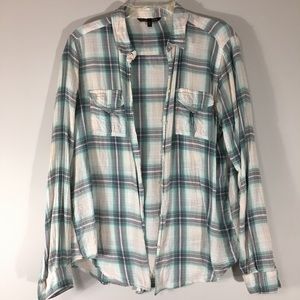 Victoria's Secret Tops - Victorias Secret Plaid Shirt Victoria's Secret Tops - Victorias Secret Plaid Shirt